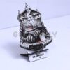 Firefighter Helmet Memorial 3D Illusion Laser File - SVG, WWS, XCS, LBRN2