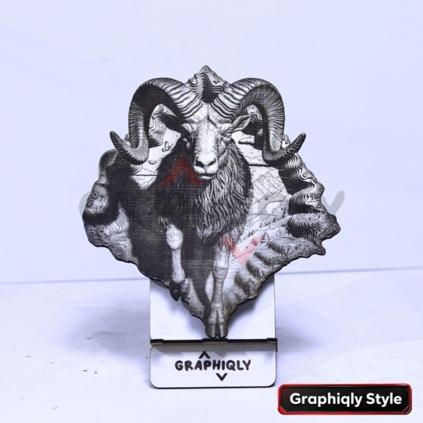 Mountain Ram 3D Illusion