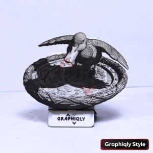Splashwing Duck 3D Illusion