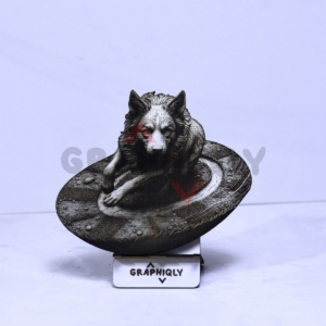 Loyal Sentinel Dog 3D Illusion
