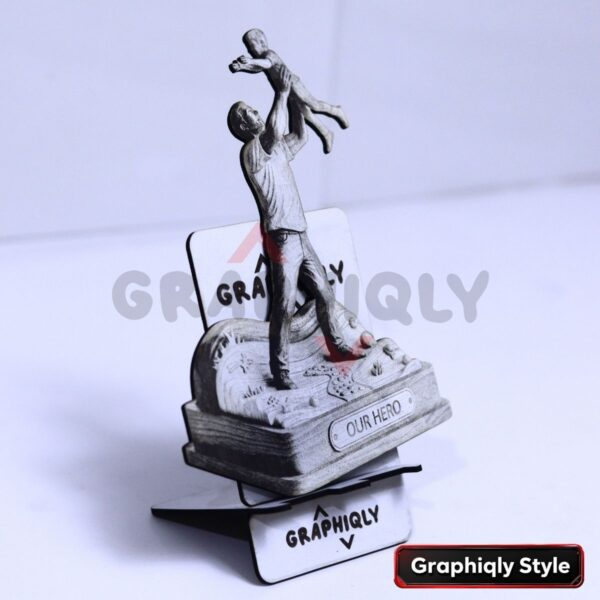 💪 Father’s Day 3D Illusion Bundle 20 Laser Engraving Designs