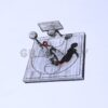 Overhead Basketball Slam Dunk 3D Illusion Laser File - SVG, WWS, XCS, LBRN2