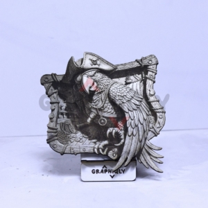 Pirate Parrot 3D Illusion