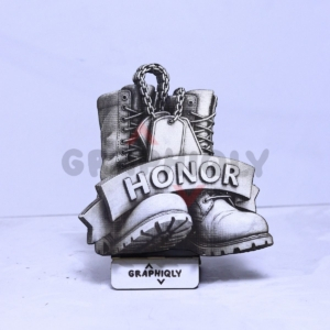 Honor Banner Boots 3D Illusion