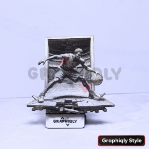 Basketball Wide Crossover 3D Illusion