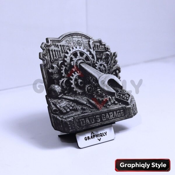 💪 Father’s Day 3D Illusion Bundle 20 Laser Engraving Designs