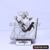 Overhead Basketball Slam Dunk 3D Illusion