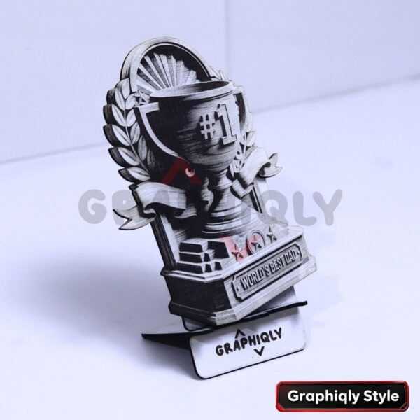 💪 Father’s Day 3D Illusion Bundle 20 Laser Engraving Designs