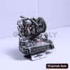 Wild and Free Dad Motorcycle 3D Illusion Laser File - SVG, WWS, XCS, LBRN2