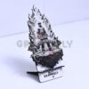 Built For The Fire 3D Illusion Laser File - SVG, WWS, XCS, LBRN2