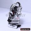 7 World's Best Dad Trophy 3D Illusion Laser File - SVG, WWS, XCS, LBRN2