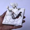 Overhead Basketball Slam Dunk 3D Illusion
