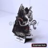 Octopus Shipwreck 3D Illusion Laser File - SVG, WWS, XCS, LBRN2