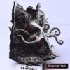 Octopus Shipwreck 3D Illusion Laser File - SVG, WWS, XCS, LBRN2