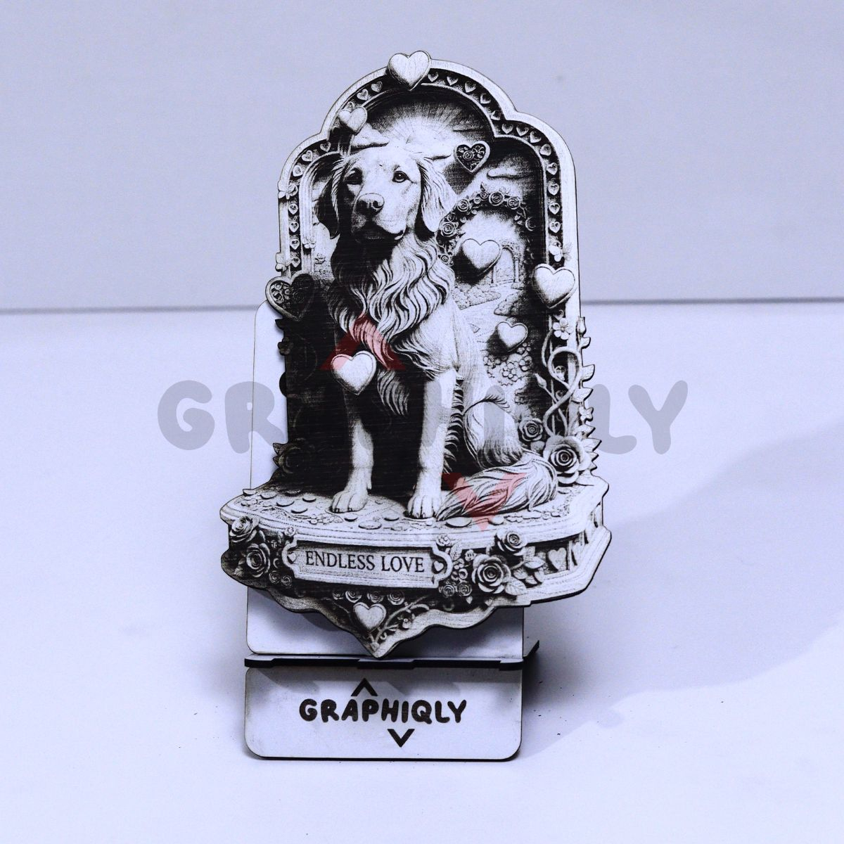 Endless Love Pet Memorial 3D Illusion
