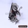 Jungle Monkey Swing 3D Illusion Laser File - SVG, WWS, XCS, LBRN2