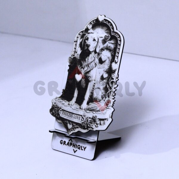 27 Endless Love Pet Memorial 3D Illusion Laser File - SVG, WWS, XCS, LBRN2