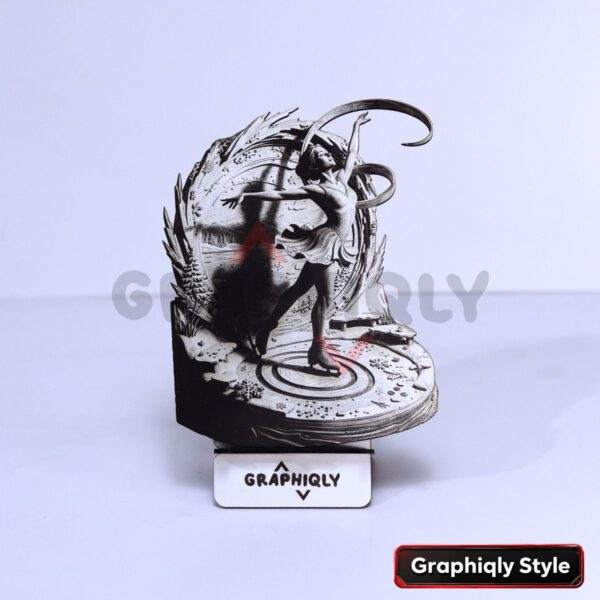 Ballet Ribbon Dance 3D Illusion