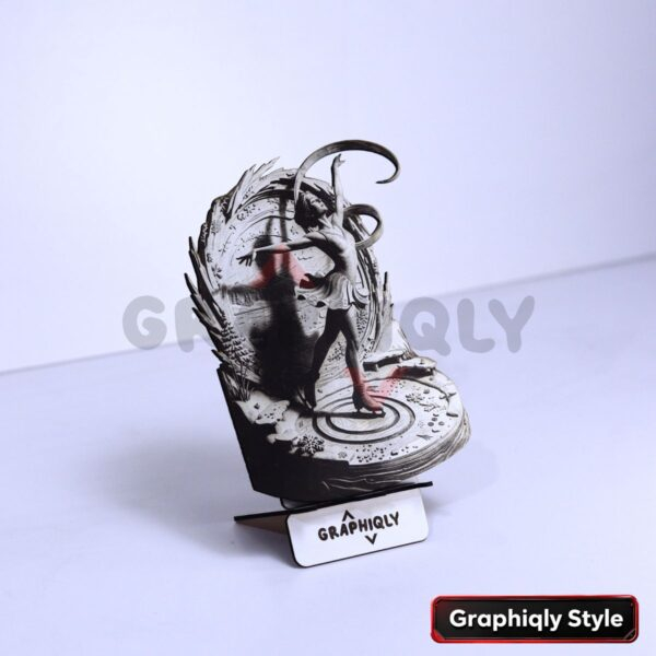 Ballet Ribbon Dance 3D Illusion Laser File - SVG, WWS, XCS, LBRN2