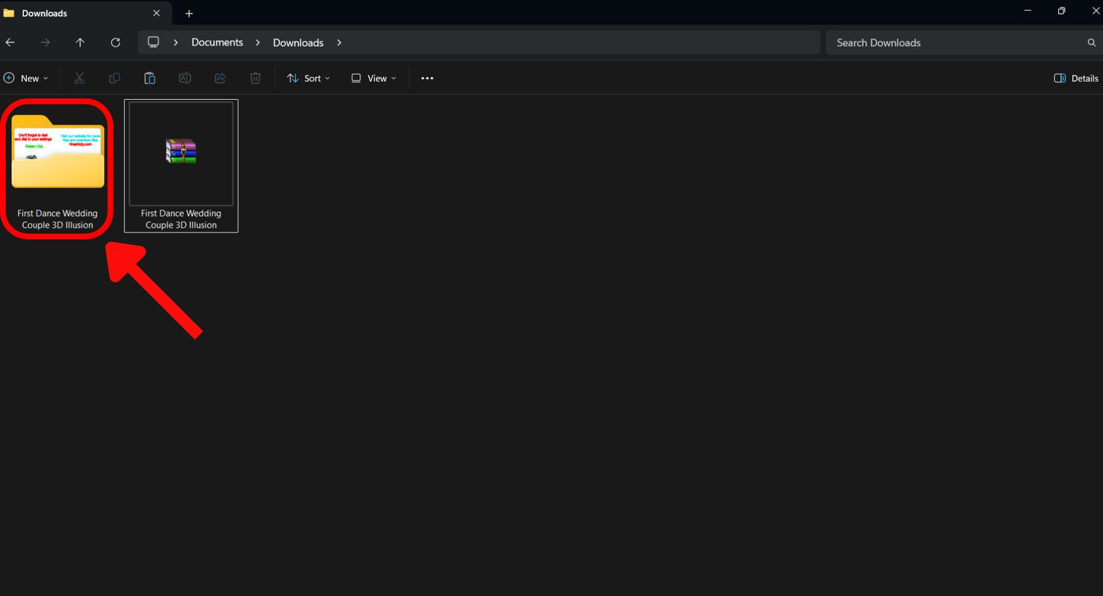 Open the extracted Graphiqly folder