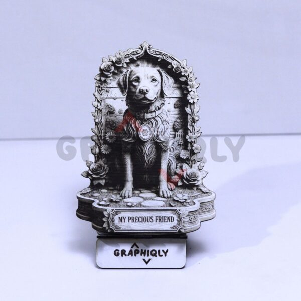 My Precious Friend Dog 3D Illusion My Precious Friend Dog 3D Illusion