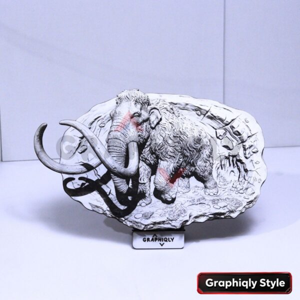 Mammoth Tundra 3D Illusion Mammoth Tundra 3D Illusion