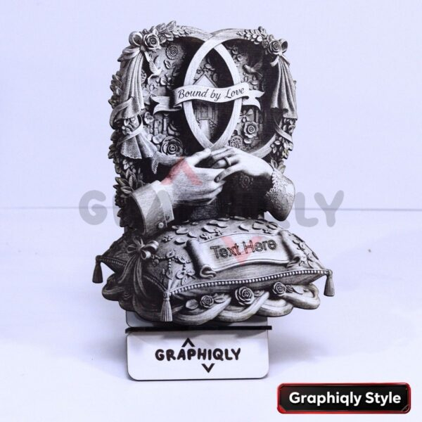 Bound by Love Ring Exchange 3D Illusion