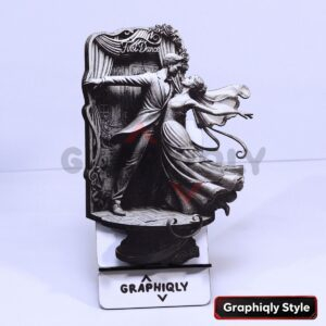 First Dance Wedding Couple 3D Illusion