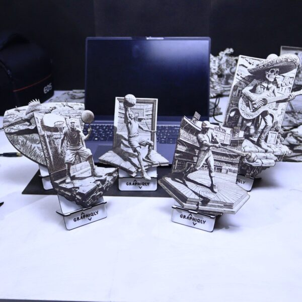 Graphiqly Display Stand