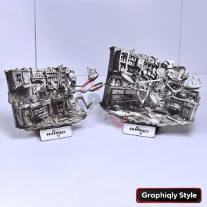 Skeleton Chef Kitchen Chaos 3D Illusion Pack