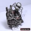Pumpkin Spider Haunted Village 3D Illusion Laser File – SVG, WWS, XCS, LBRN2
