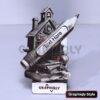 Schoolhouse Pencil Teacher Gift 3D Illusion Laser File – SVG, WWS, XCS, LBRN2