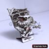 Skeleton Auto Mechanic Garage 3D Illusion Laser File – SVG, WWS, XCS, LBRN2
