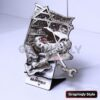 Skeleton Auto Mechanic Garage 3D Illusion Laser File – SVG, WWS, XCS, LBRN2