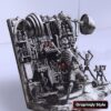 Skeleton Gym Workout 3D Illusion Laser File Pack – SVG, WWS, XCS, LBRN2