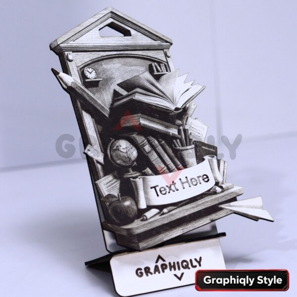 Teacher Learning Journey 3D Illusion Laser File – SVG, WWS, XCS, LBRN2