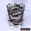 The World Needs Teachers 3D Illusion Laser File – SVG, WWS, XCS, LBRN2