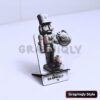 Nutcracker Cracking A Walnut 3D Illusion Laser File – SVG, WWS, XCS, LBRN2