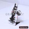 Nutcracker Cracking A Walnut 3D Illusion Laser File – SVG, WWS, XCS, LBRN2