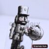 Nutcracker Cracking A Walnut 3D Illusion Laser File – SVG, WWS, XCS, LBRN2