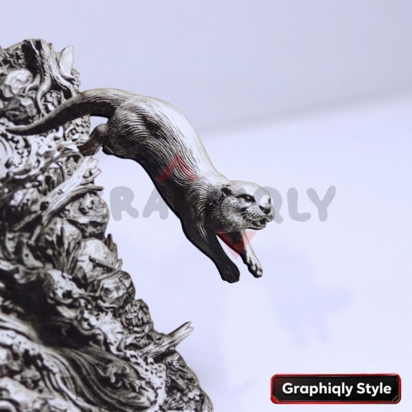 Otter River Slide 3D Illusion Laser File – SVG, WWS, XCS, LBRN2