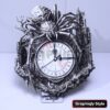Skeleton Spider Halloween Clock 3D Illusion Skeleton Spider Halloween Clock 3D Illusion Laser File – SVG, WWS, XCS, LBRN2