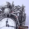 Skeleton Spider Halloween Clock 3D Illusion 3 Skeleton Spider Halloween Clock 3D Illusion Laser File – SVG, WWS, XCS, LBRN2