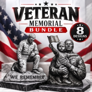 🪖 Veteran Memorial Laser Bundle (8-Pack) 🪖 Veteran Memorial Laser Bundle (8-Pack)