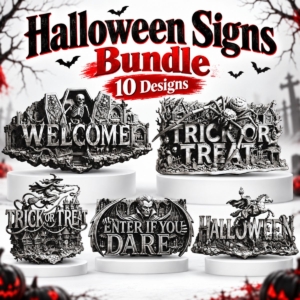 Halloween Signs Bundle