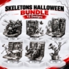 Skeletons Halloween Bundle