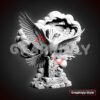 Dove Of Peace At The Cross 3D Illusion Laser File – SVG, PNG, BMP, LBRN2
