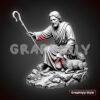 Jesus the Good Shepherd 3D Illusion Jesus The Good Shepherd 3D Illusion Laser File – SVG, PNG, BMP, LBRN2