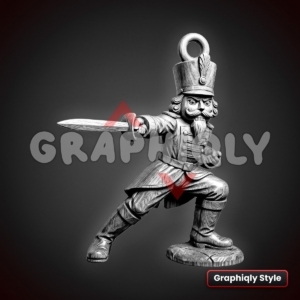 Nutcrackers Charge Ornament 3D Illusion Laser File – SVG, PNG, BMP, LBRN2