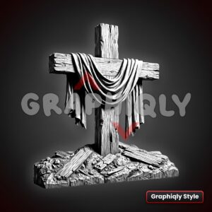 Resurrection Cross 3D Illusion Resurrection Cross 3D Illusion Laser File – SVG, PNG, BMP, LBRN2